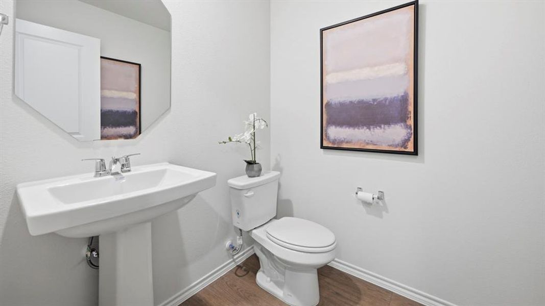 Furnished interior view inside a new home in Chalk Hill, Celina (Image 3).