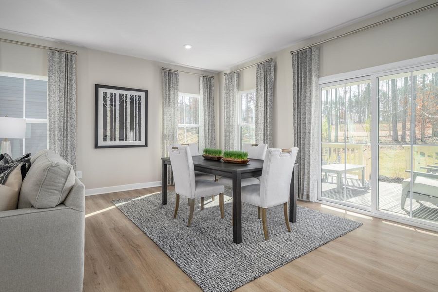 Furnished interior view inside a new home in Cainhoy Preserve, Huger (Image 7).