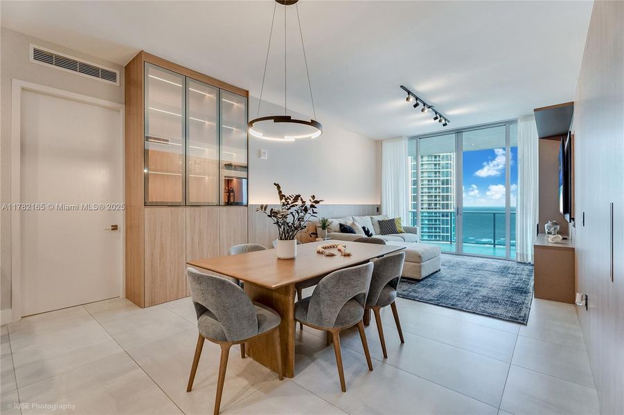 Furnished interior view inside a new home in , Sunny Isles Beach (Image 12).