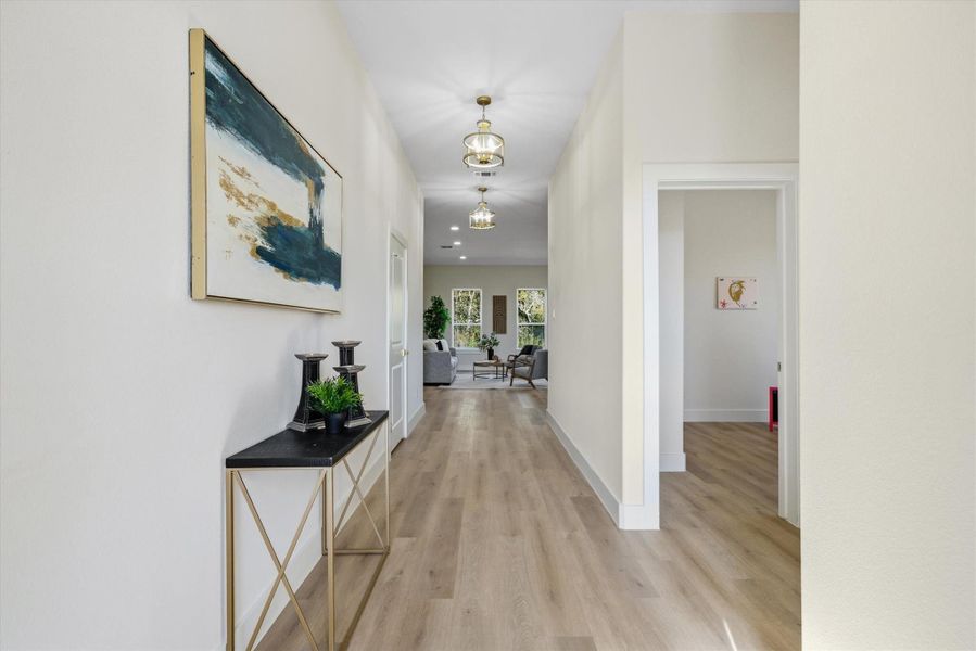 Furnished interior view inside a new home in , Van (Image 8).