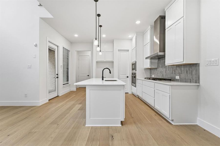 Furnished interior view inside a new home in Craig Ranch, McKinney (Image 9).