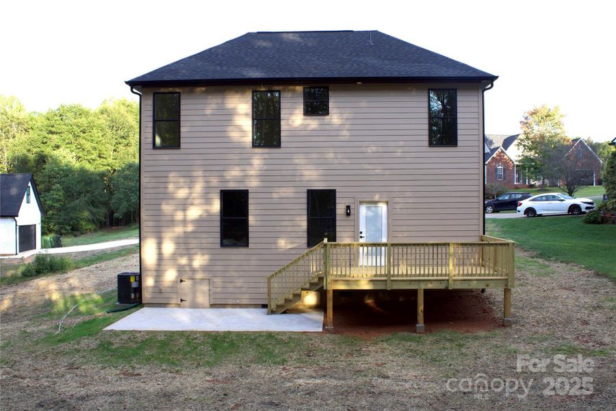 Exterior details and patio area of a home in , Shelby (Image 4). Exterior details and patio area of a home in , Shelby (Image 4).
