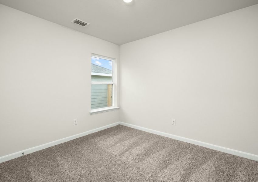 The secondary bedrooms are a great space for children's bedrooms or guest rooms. The secondary bedrooms are a great space for children's bedrooms or guest rooms.