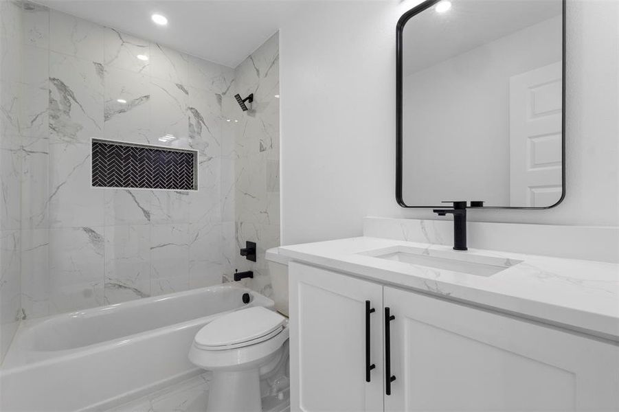 Furnished interior view inside a new home in , Emory (Image 13).
