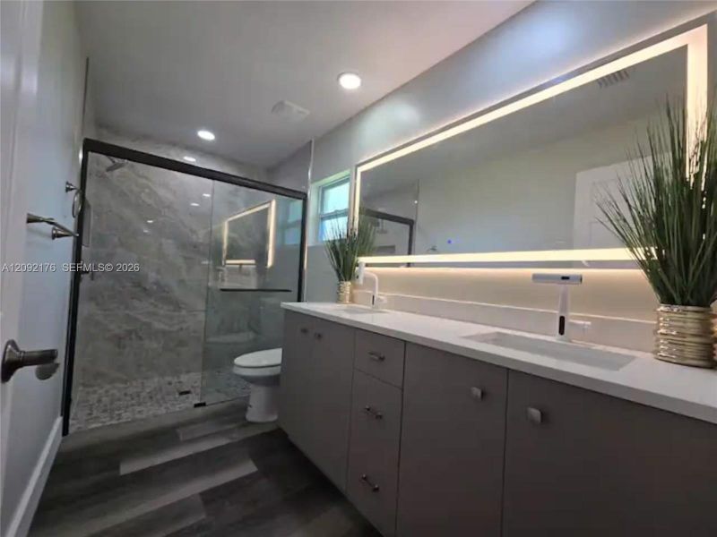Furnished interior view inside a new home in , Cape Coral (Image 18). Furnished interior view inside a new home in , Cape Coral (Image 18).