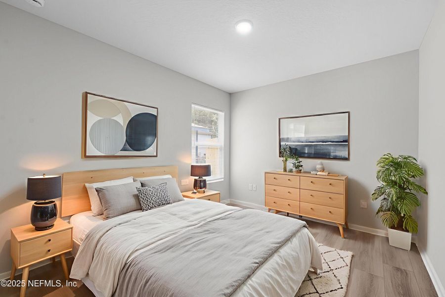 Furnished interior view inside a new home in , Jacksonville (Image 8). Furnished interior view inside a new home in , Jacksonville (Image 8).