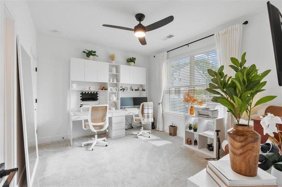 Furnished interior view inside a new home in , Roswell (Image 22).