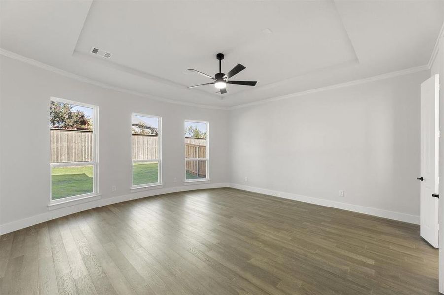 Spacious, unfurnished interior of a new home in Wellspring Estates, Celina (Image 16). Spacious, unfurnished interior of a new home in Wellspring Estates, Celina (Image 16).