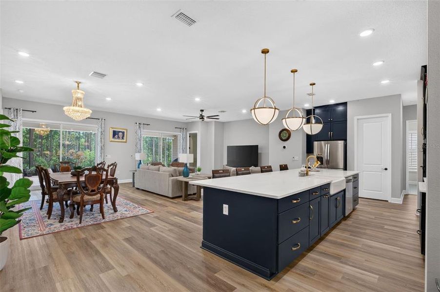 Furnished interior view inside a new home in Reverie at Palm Coast, Palm Coast (Image 15).