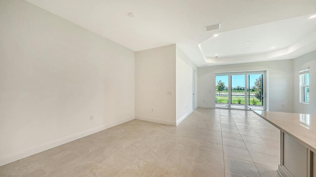 Spacious, unfurnished interior of a new home in Palmera Real Estate and Homes for Sale in Venice, FL - Neal Communities, Venice (Image 18). Spacious, unfurnished interior of a new home in Palmera Real Estate and Homes for Sale in Venice, FL - Neal Communities, Venice (Image 18).