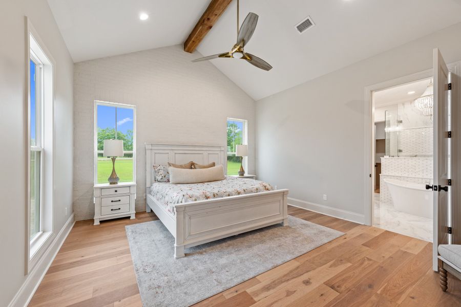 Representative furnished interior of a home built from the The Champagne by Manuel Builders in Chapel Bend, Montgomery (Image 17). Representative furnished interior of a home built from the The Champagne by Manuel Builders in Chapel Bend, Montgomery (Image 17).