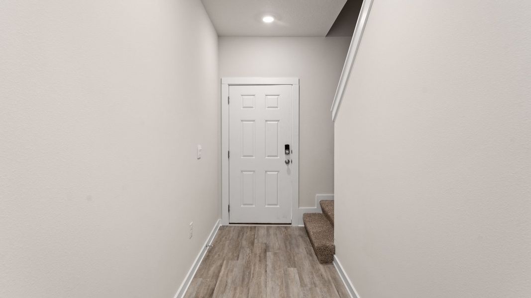 Representative unfurnished interior of a home built from the Palm Exterior by D.R. Horton in Genoa Landing Townhomes, Freeport (Image 15).