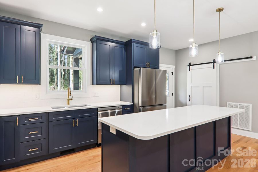 Furnished interior view inside a new home in , Hendersonville (Image 16).