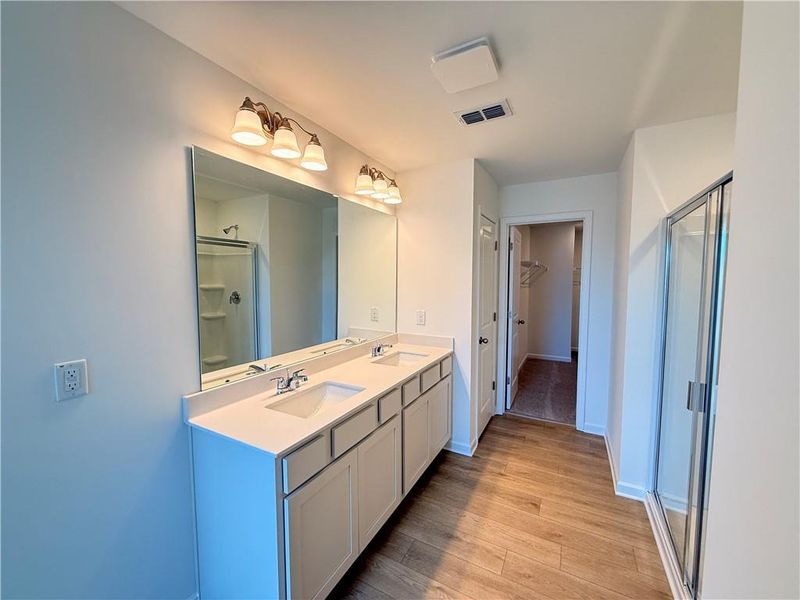 Furnished interior view inside a new home in Leydenview, Mableton (Image 9).