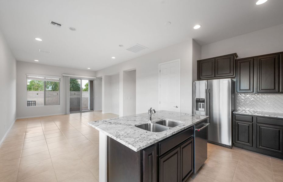 Furnished interior view inside a new home in Sun City Festival, Buckeye (Image 8).
