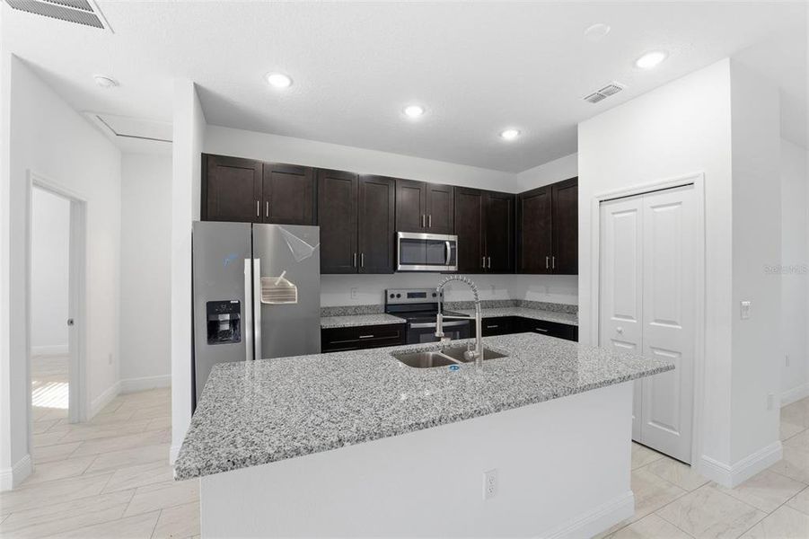 Furnished interior view inside a new home in , Ocala (Image 9).