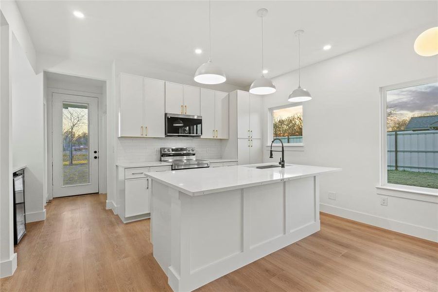 Furnished interior view inside a new home in , Dallas (Image 10). Furnished interior view inside a new home in , Dallas (Image 10).