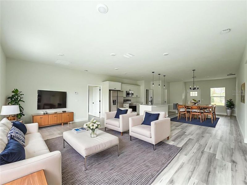 Furnished interior view inside a new home in , Ocala (Image 8).