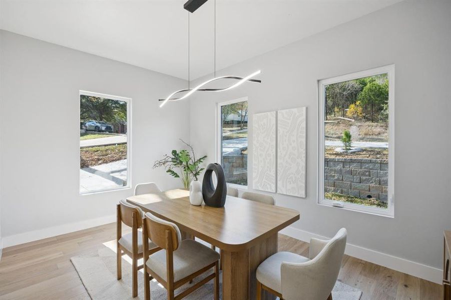 Furnished interior view inside a new home in , Cedar Hill (Image 18).