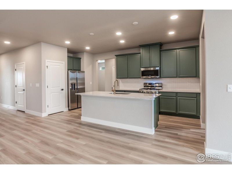Furnished interior view inside a new home in , Johnstown (Image 16).