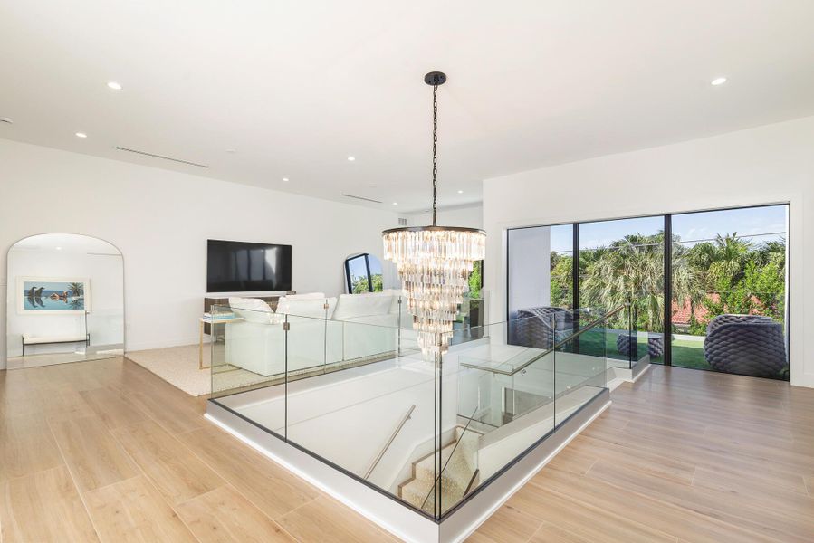 Furnished interior view inside a new home in , West Palm Beach (Image 20).