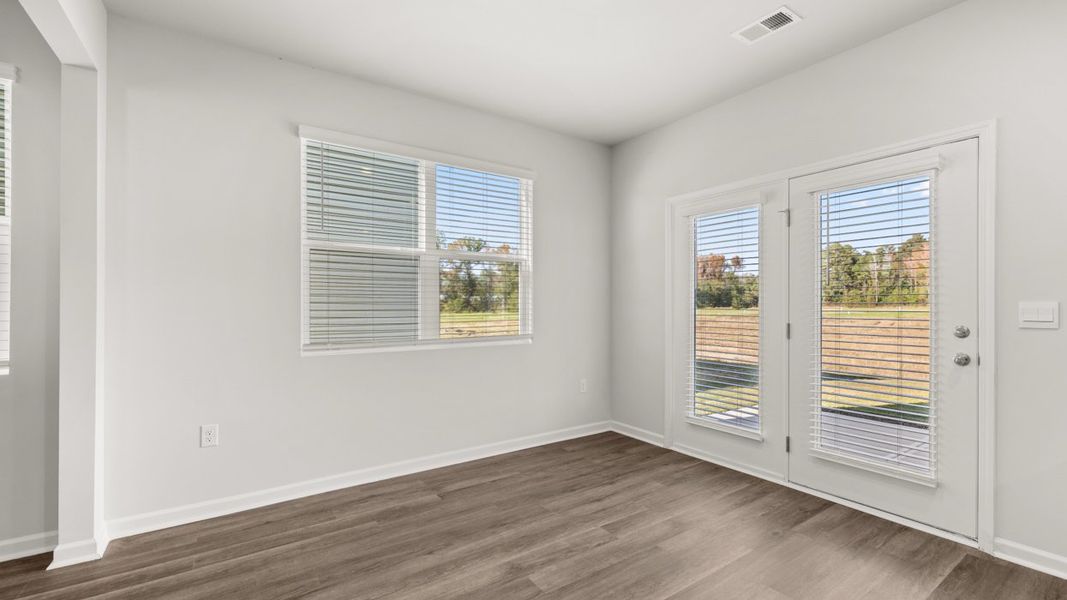 Representative unfurnished interior of a home built from the Somerset by D.R. Horton in Highland Hills, Graniteville (Image 10).