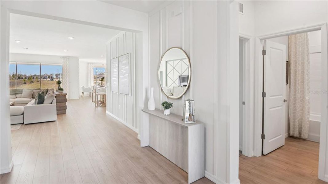 Furnished interior view inside a new home in Tartan Farms at Winding Oaks, Ocala (Image 18).