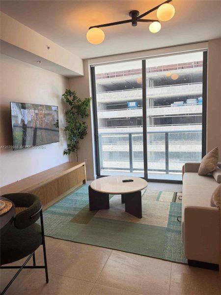 Furnished interior view inside a new home in , Miami (Image 4).