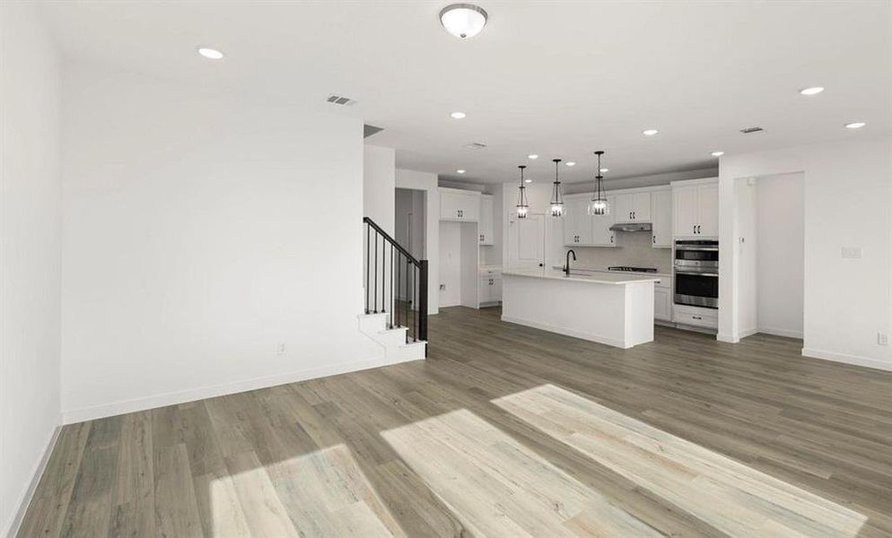 Open Kitchen-Living Room Representative Photo