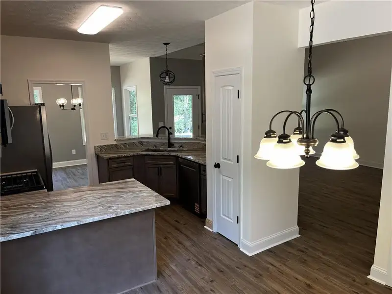 Furnished interior view inside a new home in , Hiram (Image 7).