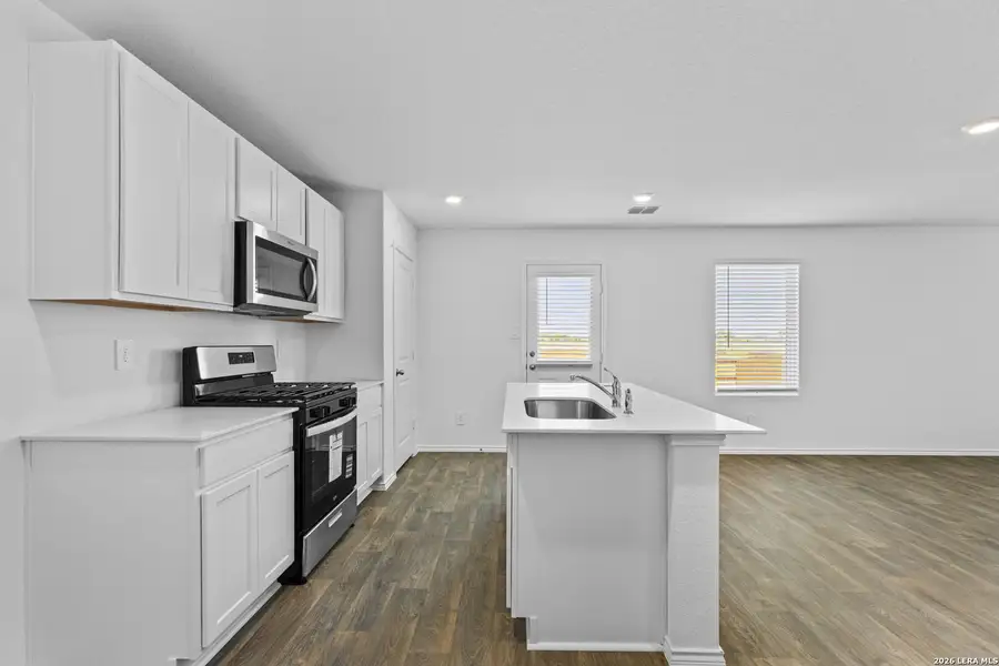 Furnished interior view inside a new home in Preserve at Medina, Von Ormy (Image 5).