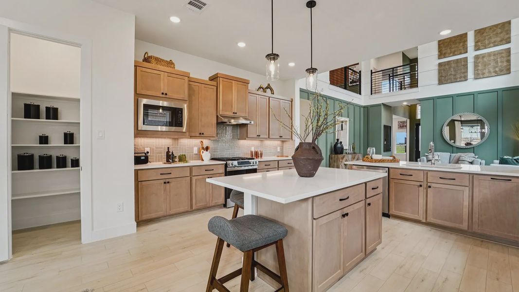 Representative furnished interior of a home built from the Laramie by Chesmar Homes in Wildrye 45', Waller (Image 11). Representative furnished interior of a home built from the Laramie by Chesmar Homes in Wildrye 45', Waller (Image 11).