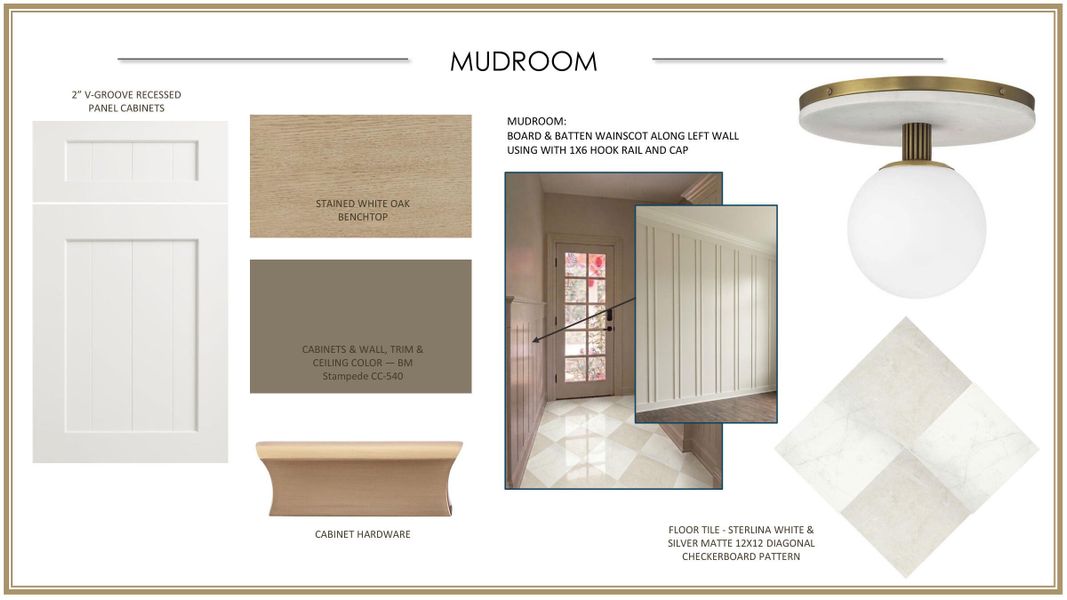 Sample of building materials used in homes in , Mount Pleasant (Image 6).