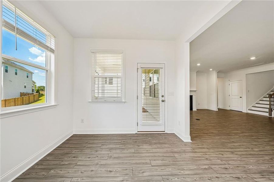 Spacious, unfurnished interior of a new home in Bennett Farm, Loganville (Image 41).