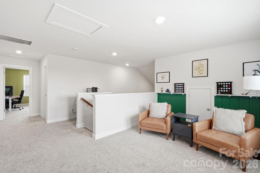 Furnished interior view inside a new home in , Charlotte (Image 36).