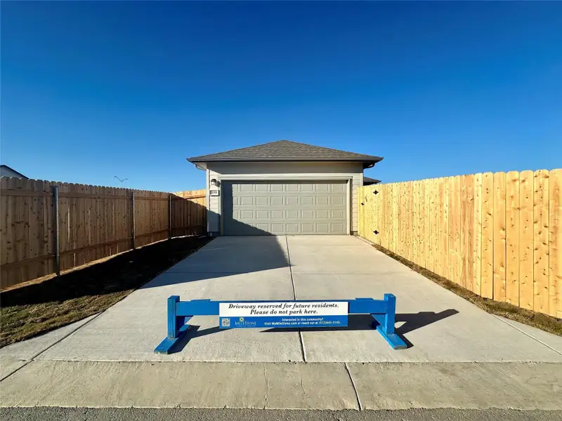 Exterior details and patio area of a home in Porter Country, Buda (Image 2). Exterior details and patio area of a home in Porter Country, Buda (Image 2).