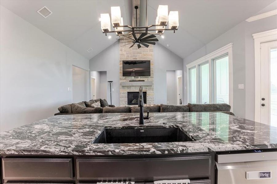Furnished interior view inside a new home in , Godley (Image 28).