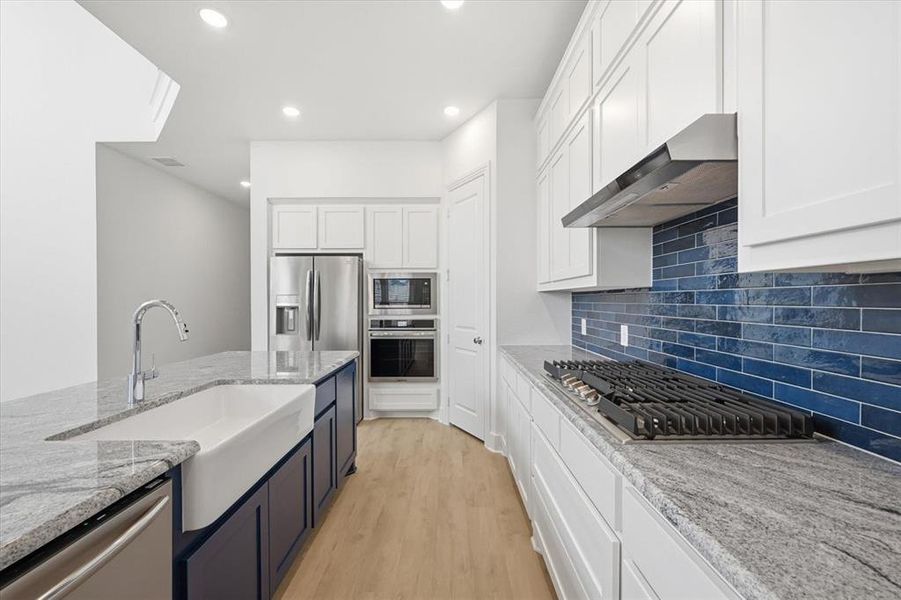 Furnished interior view inside a new home in Cambridge Crossing, Celina (Image 6).