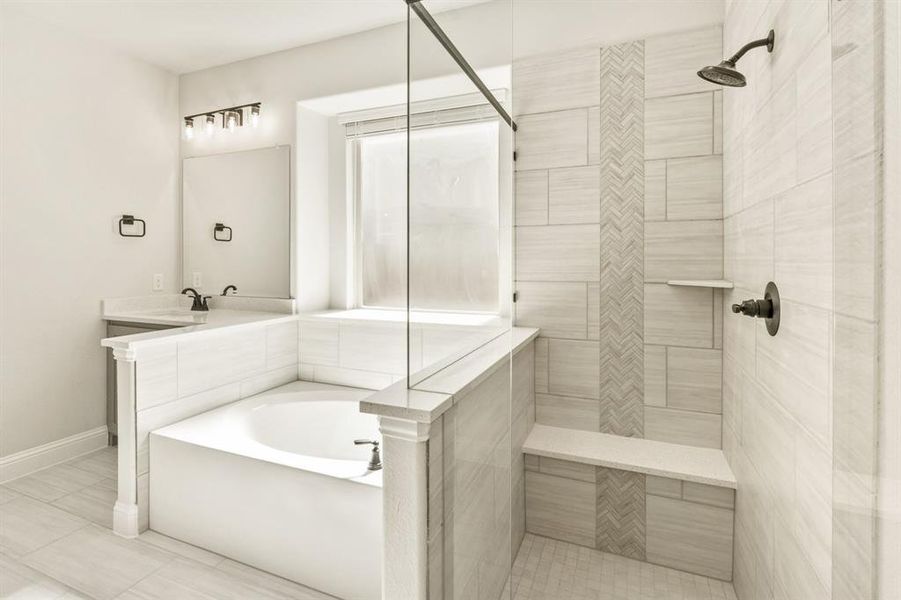 Furnished interior view inside a new home in Maplewood, Glenn Heights (Image 10). Furnished interior view inside a new home in Maplewood, Glenn Heights (Image 10).