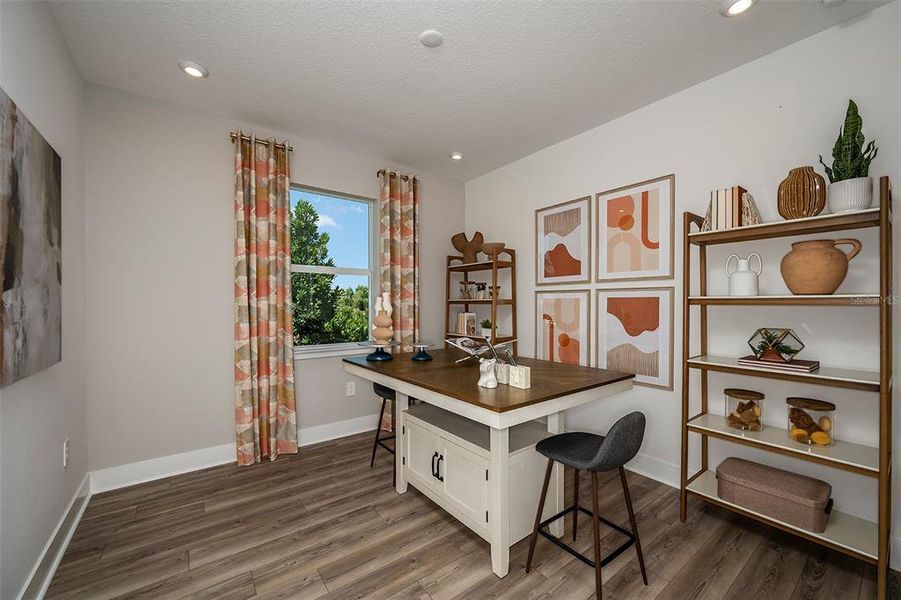 Furnished interior view inside a new home in Wellen Park, Venice (Image 23).