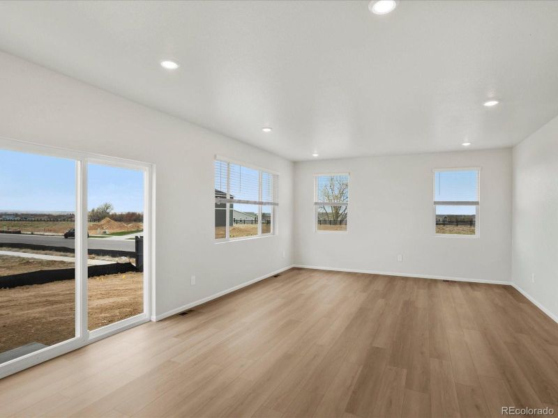 Spacious, unfurnished interior of a new home in Westgate, Greeley (Image 40). Spacious, unfurnished interior of a new home in Westgate, Greeley (Image 40).
