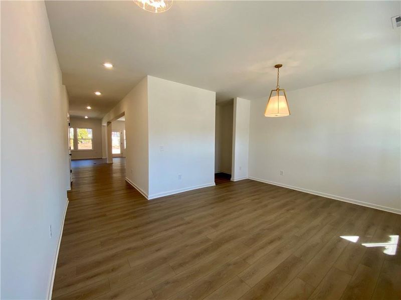 Spacious, unfurnished interior of a new home in Arbors at Richland Creek, Buford (Image 15).