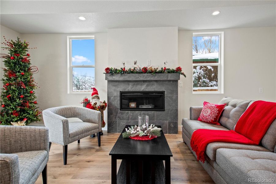 Furnished interior view inside a new home in , Denver (Image 17).