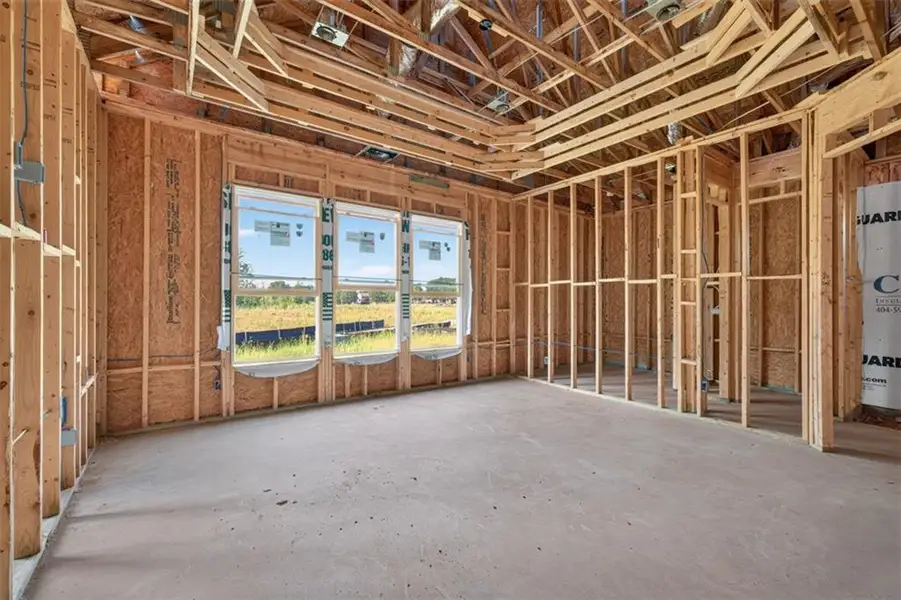 In-progress construction of a new home in , Statham, GA (Image 13).