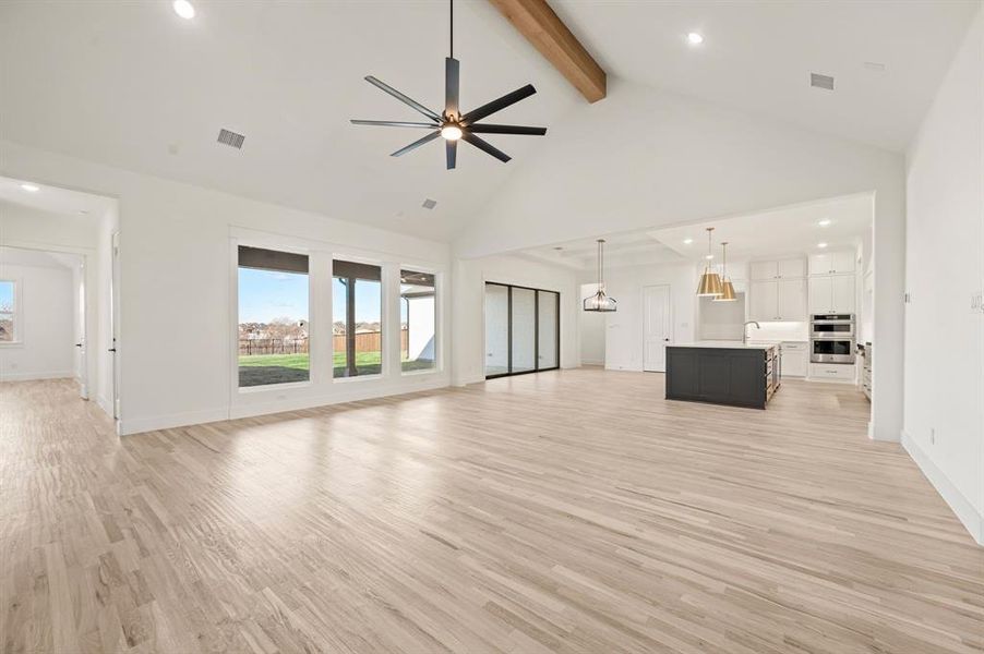 Spacious, unfurnished interior of a new home in , Haslet (Image 36).