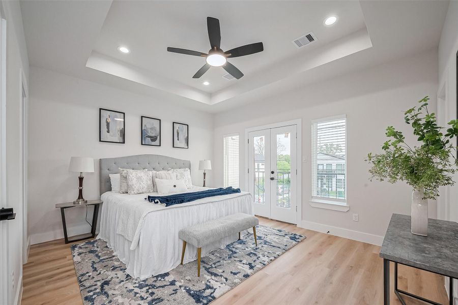 Furnished interior view inside a new home in , Houston (Image 13). Furnished interior view inside a new home in , Houston (Image 13).