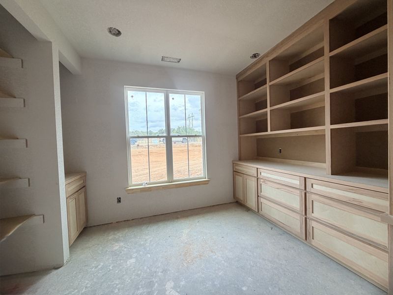 In-progress construction of a new home in Monarch Manor, Poolville, TX (Image 28).