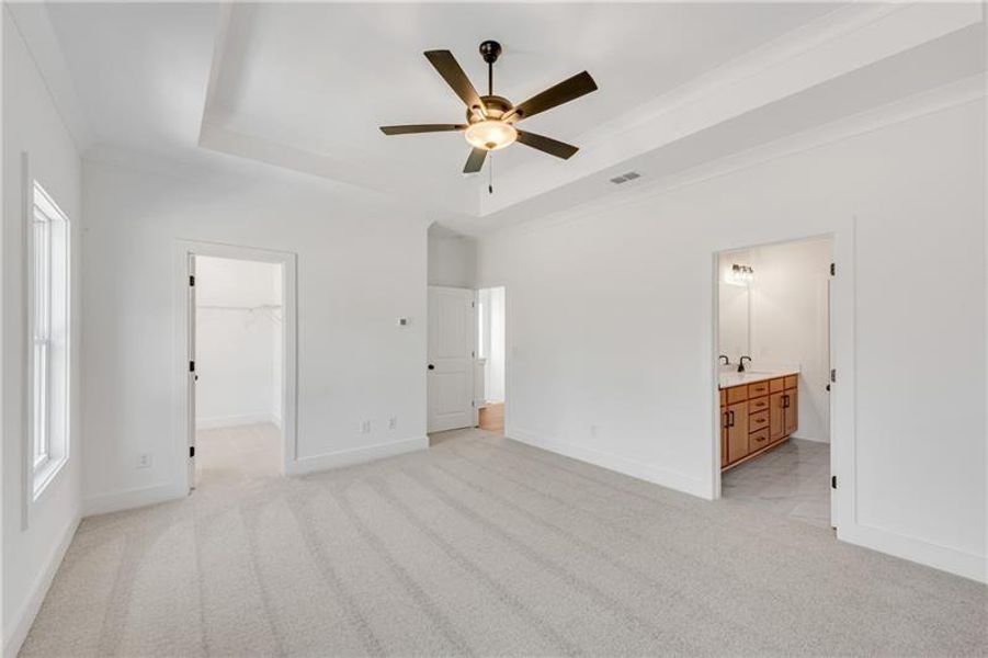 Spacious, unfurnished interior of a new home in , Suwanee (Image 27). Spacious, unfurnished interior of a new home in , Suwanee (Image 27).