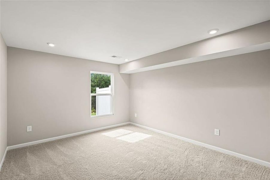 Spacious, unfurnished interior of a new home in Villas at Gold Creek, Dawsonville (Image 31).