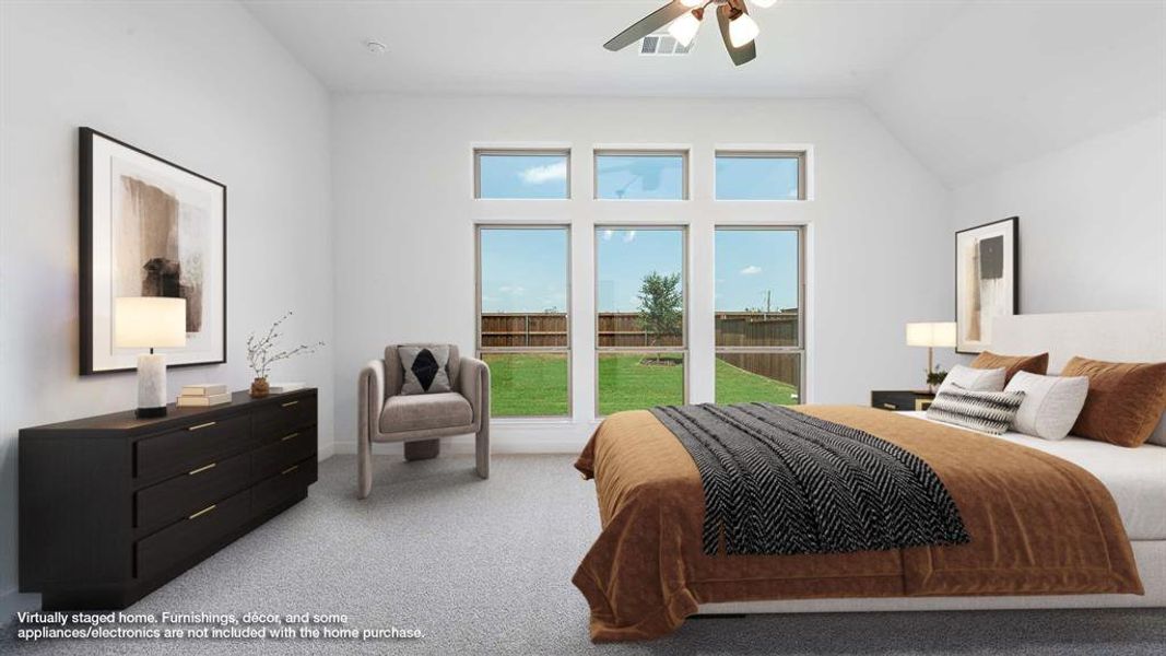 Furnished interior view inside a new home in North Sky 65', Celina (Image 10). Furnished interior view inside a new home in North Sky 65', Celina (Image 10).